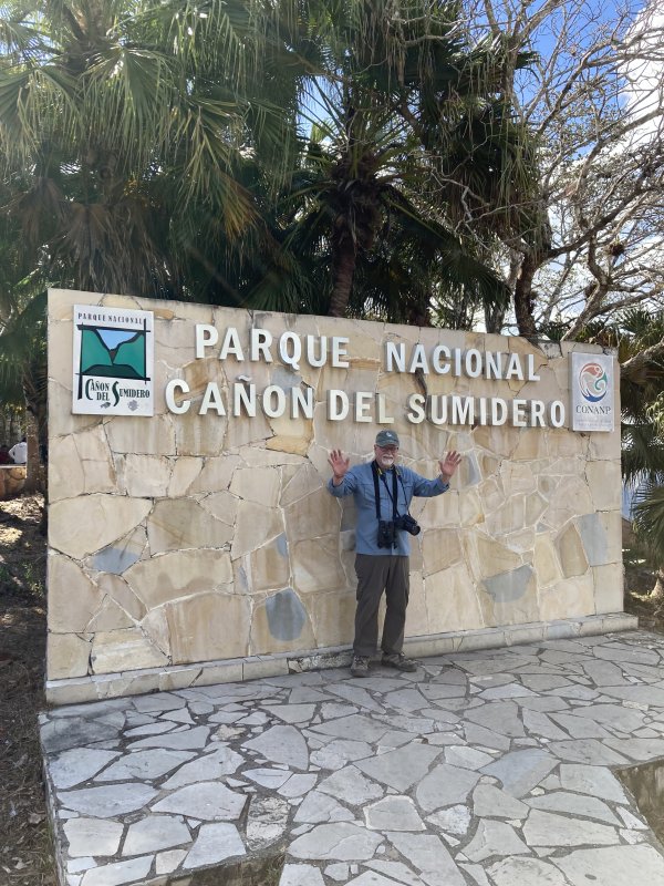 Kevin Moore at a park in Mexico on one of his many trips to photograph exotic birds. SUBMITTED PHOTO
